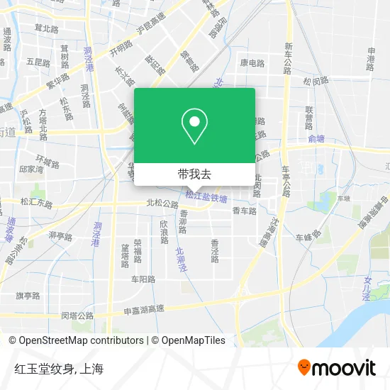红玉堂纹身地图