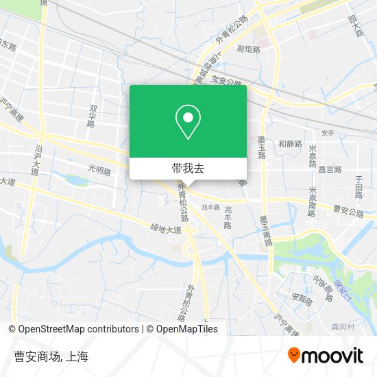 曹安商场地图