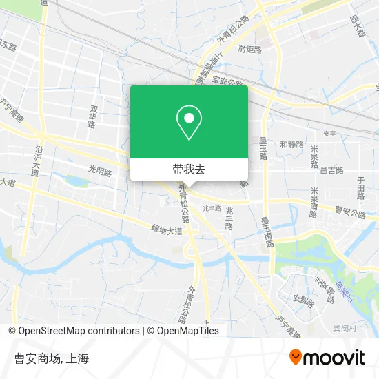 曹安商场地图