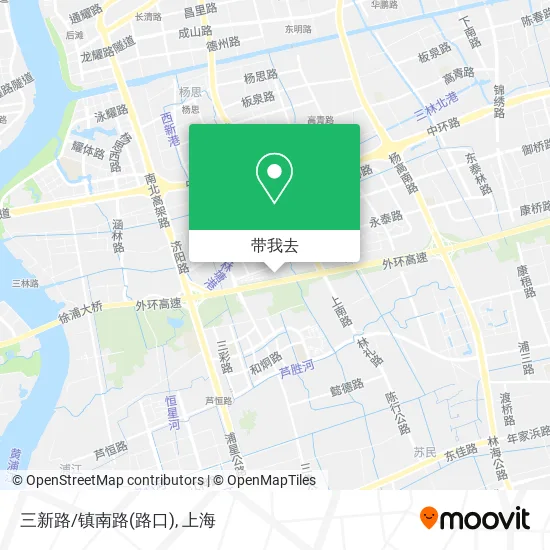 三新路/镇南路(路口)地图
