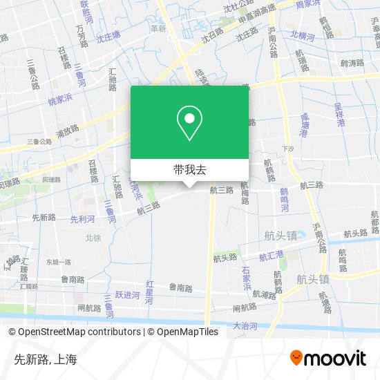 先新路地图