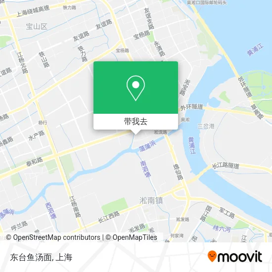 东台鱼汤面地图