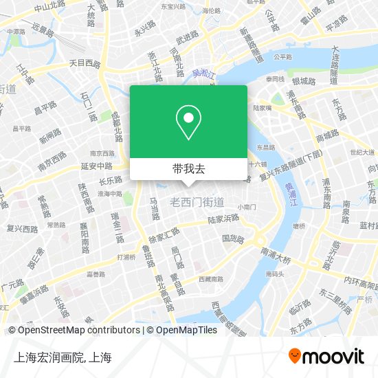 上海宏润画院地图