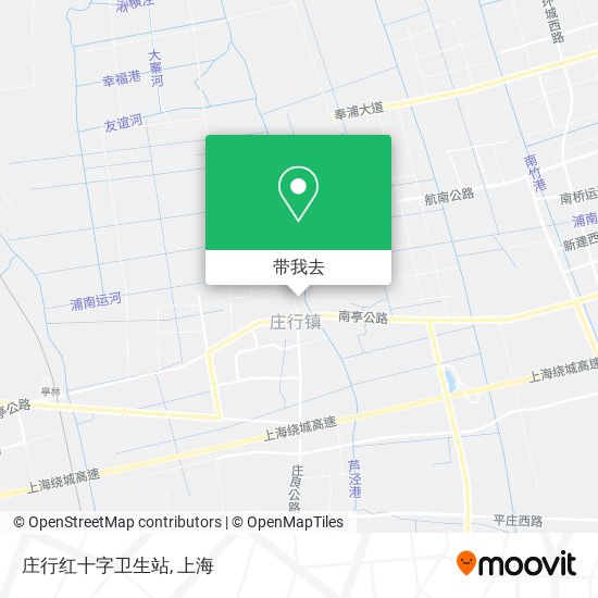 庄行红十字卫生站地图