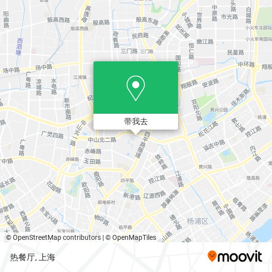 热餐厅地图