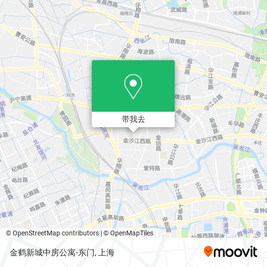 金鹤新城中房公寓-东门地图