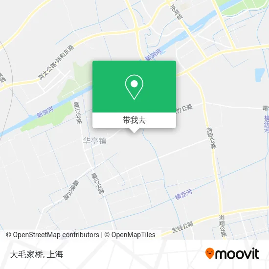 大毛家桥地图
