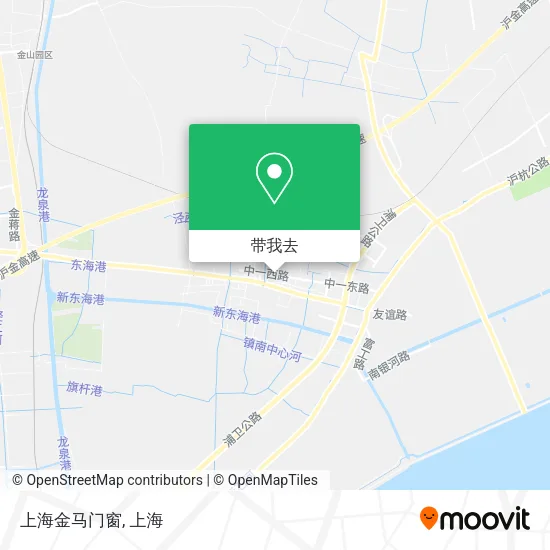 上海金马门窗地图