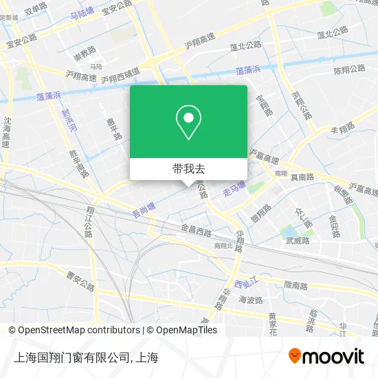 上海国翔门窗有限公司地图