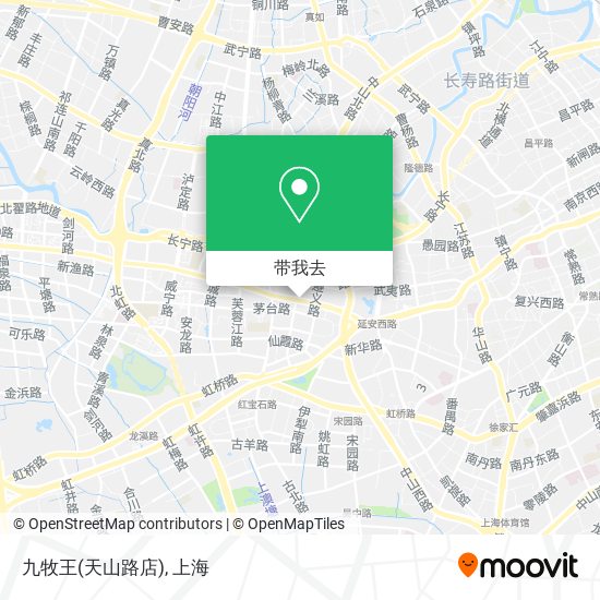 九牧王(天山路店)地图