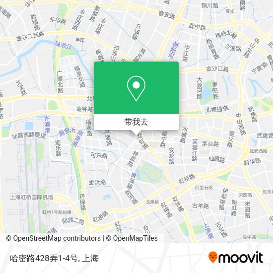 哈密路428弄1-4号地图