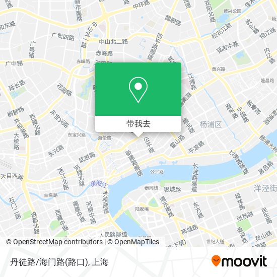 丹徒路/海门路(路口)地图