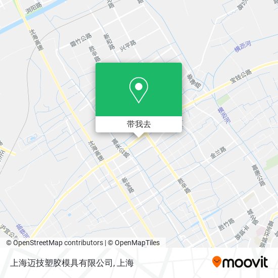 上海迈技塑胶模具有限公司地图