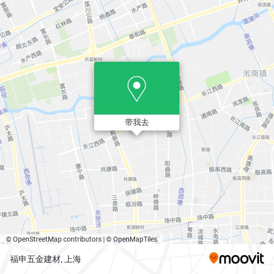 福申五金建材地图