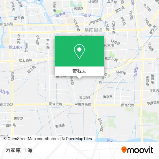 寿家厍地图