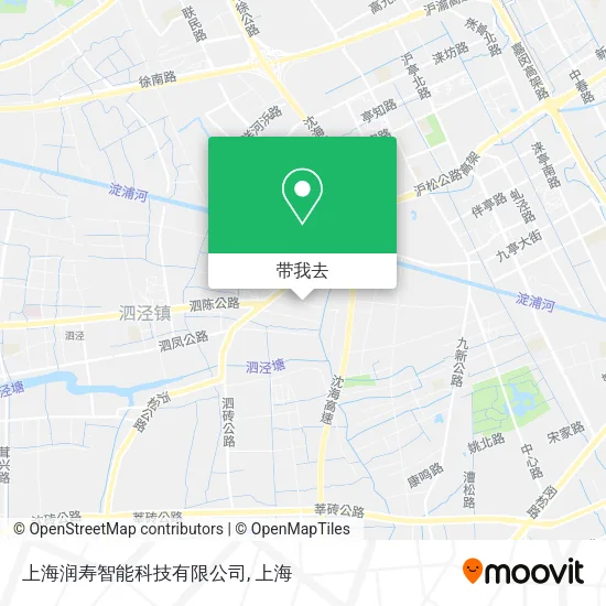 上海润寿智能科技有限公司地图