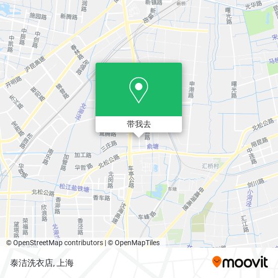 泰洁洗衣店地图
