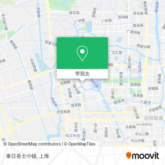 泰日吾士小镇地图
