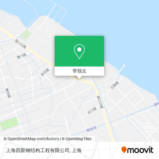 上海四新钢结构工程有限公司地图