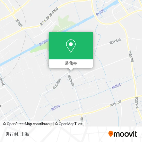 唐行村地图