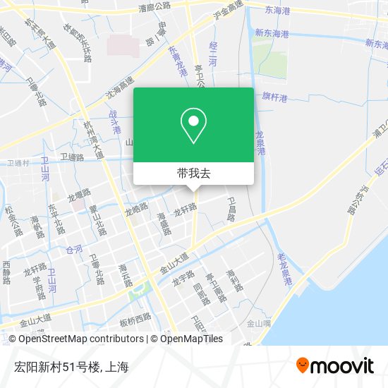 宏阳新村51号楼地图