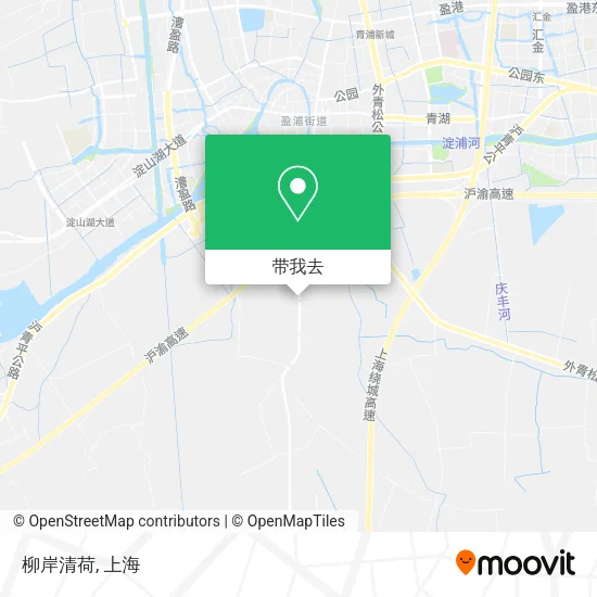 柳岸清荷地图