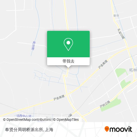 奉贤分局胡桥派出所地图