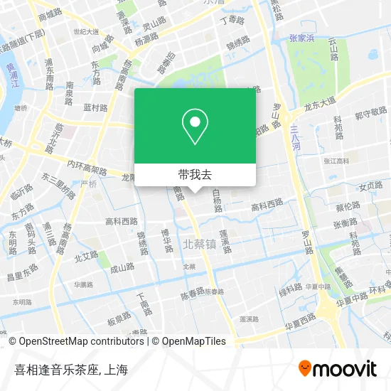 喜相逢音乐茶座地图