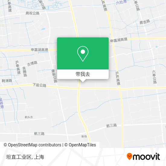 坦直工业区地图