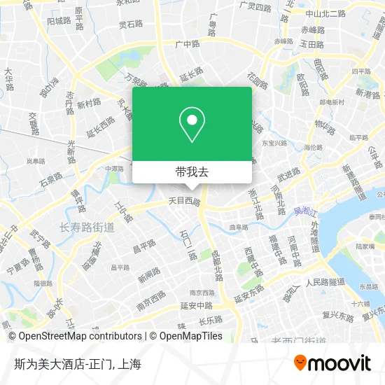 斯为美大酒店-正门地图