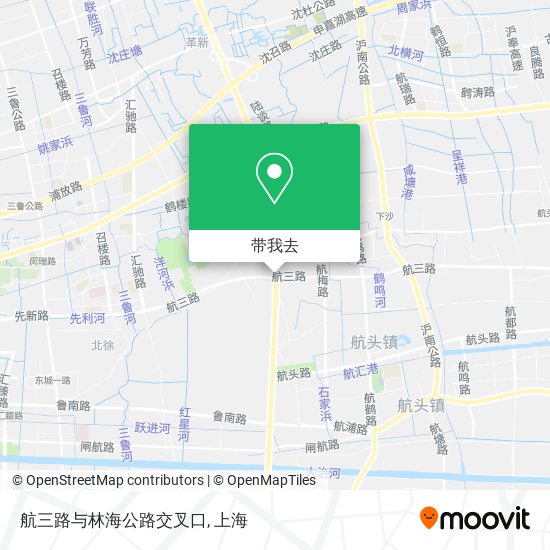 航三路与林海公路交叉口地图