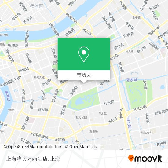 上海淳大万丽酒店地图