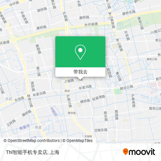 Thl智能手机专卖店地图