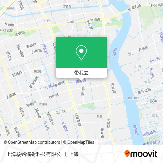 上海核铭辐射科技有限公司地图