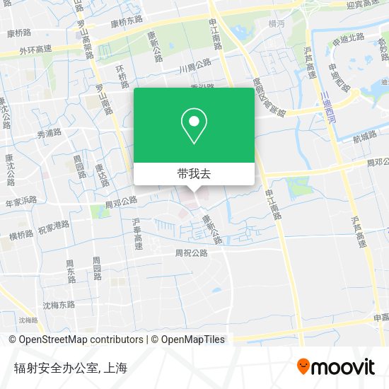 辐射安全办公室地图