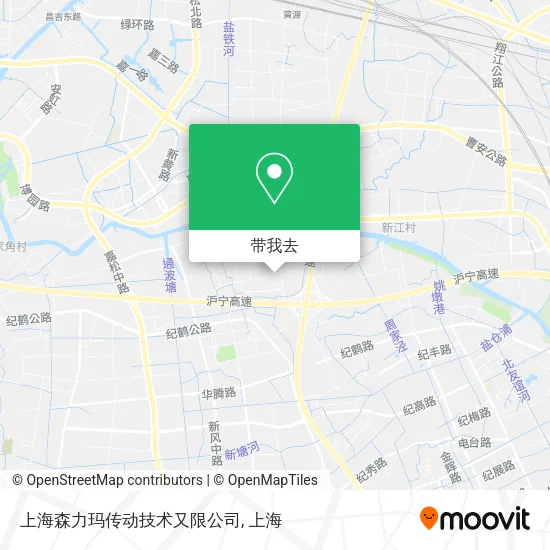 上海森力玛传动技术又限公司地图
