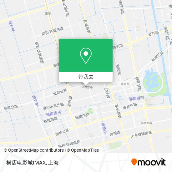 横店电影城IMAX地图