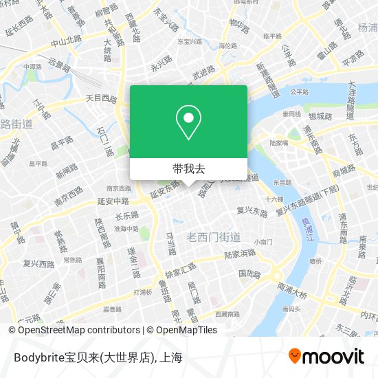 Bodybrite宝贝来(大世界店)地图