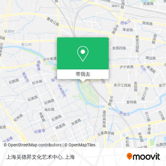 上海吴德昇文化艺术中心地图