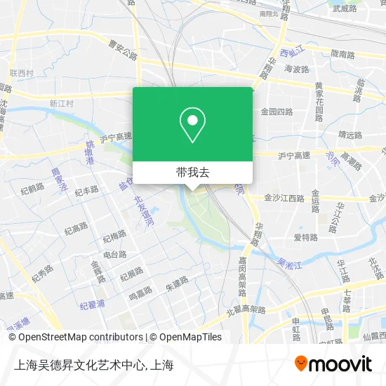 上海吴德昇文化艺术中心地图