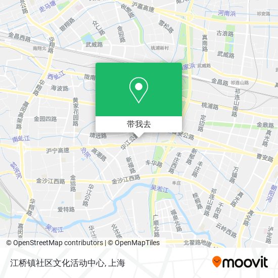 江桥镇社区文化活动中心地图