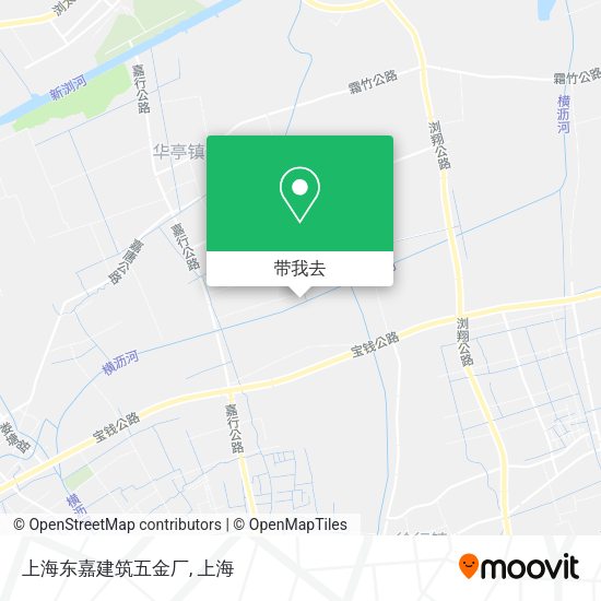 上海东嘉建筑五金厂地图