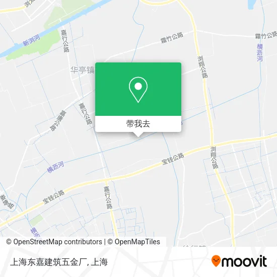 上海东嘉建筑五金厂地图