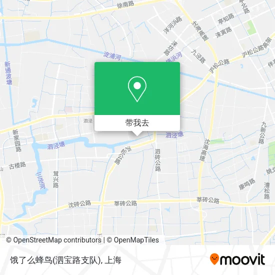 饿了么蜂鸟(泗宝路支队)地图