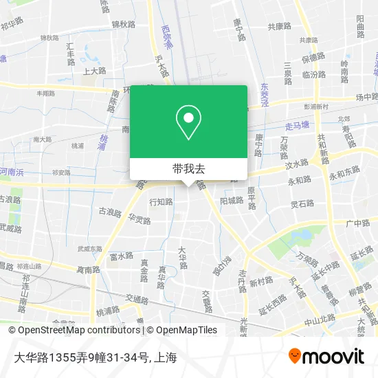 大华路1355弄9幢31-34号地图