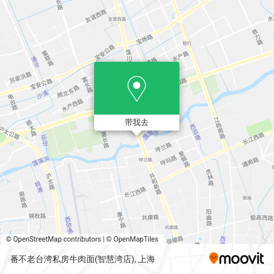 番不老台湾私房牛肉面(智慧湾店)地图