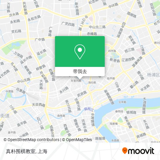 真朴围棋教室地图
