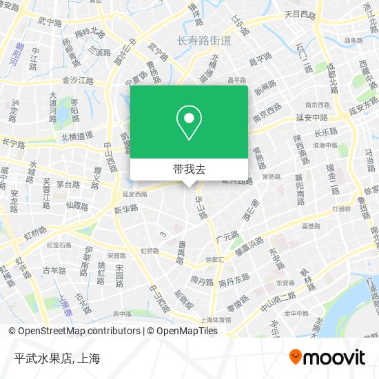 平武水果店地图