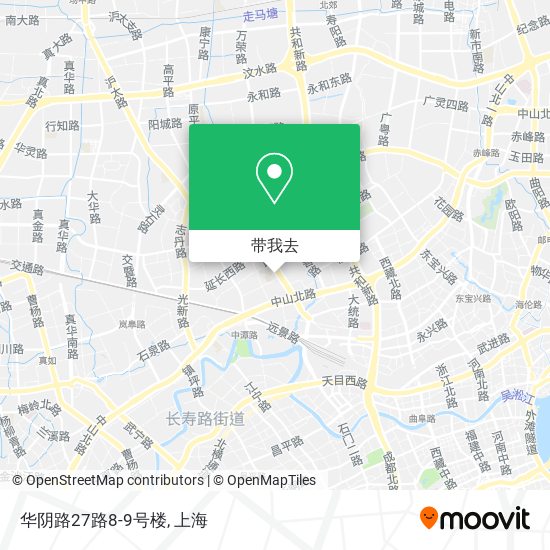 华阴路27路8-9号楼地图