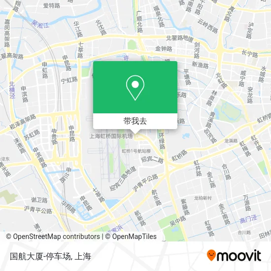 国航大厦-停车场地图